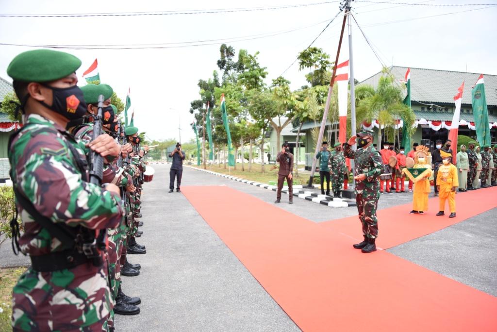 Pangdam I/BB Mayjen TNI Hasanudin Kunker Di Makodim 0303 Begkalis